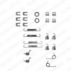 DELPHI LY1020 Accessory Kit, brake shoes